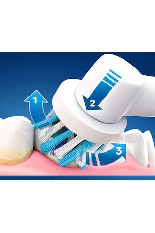 5D New White Oral B Uyumlu Şarjlı Ve Pilli Diş Fırçaları Için Yedek Başlık EB50