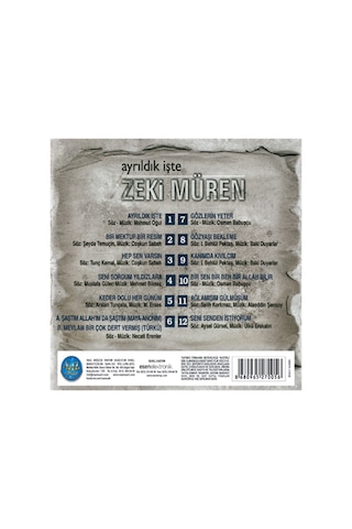 Zeki Müren - Ayrıldık İşte (CD)