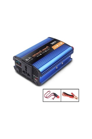 Wondernest Carmaer 500w Araba Akıllı Çok Fonksiyonlu Dijital İnvertör 12v/220v Ev Güç Dönüştürücü