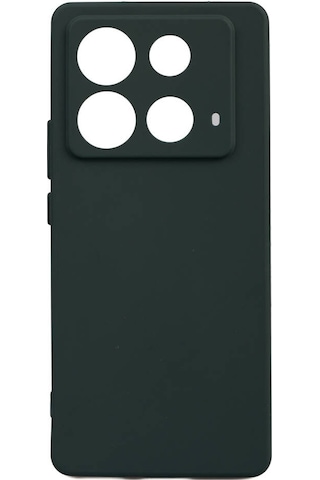 Noktaks - İnfinix Uyumlu İnfinix Note 40 4g - Kılıf Mat Soft Esnek Biye Silikon - Siyah T32389 Siyah