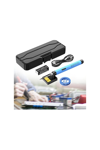 Suntek Elektronik Üretim Için Usb Havya Sağlam Taşınabilir Mavi