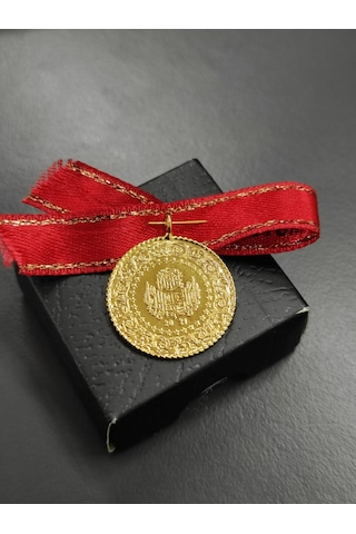 22 Ayar Altın Kaplama Imitasyon Çeyre Altın