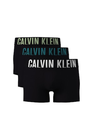 Calvin Klein Erkek Marka Logolu Elastik Bantlı Günlük Kullanıma Uygun Beyaz- Turkuaz-açık Yeşil Boxe-11179 Beyaz- Turkuaz-açık Yeşil