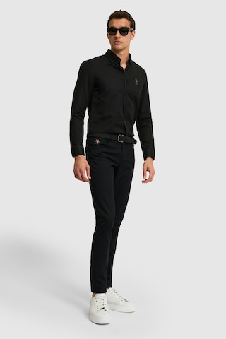 U.s. Polo Assn. Erkek Siyah Pantolon Kanvas-chino 50322356-vr046