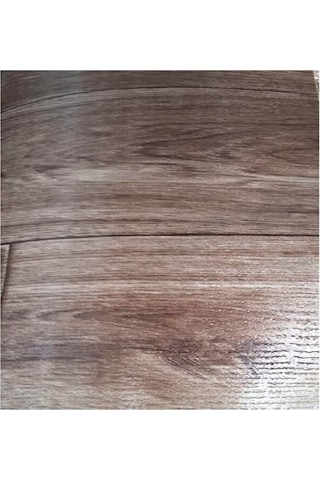 Pvc Parke Desenli Yer Muşambası 1,50 X 8 Metre Kahve Rengi Keçeli Çok Renkli