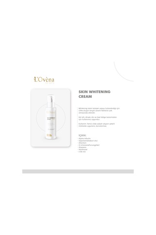 Lovena De Paris Skin Whitening Cream 100 ML