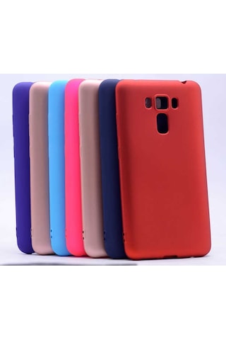 Asus Zenfone 3 Laser Zc551kl Kılıf Zore Premier Silikon Kapak Lacivert