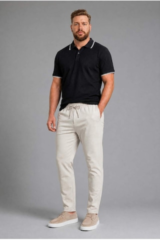 Defacto Büyük Beden Polo T-shirt H1474AX26SP