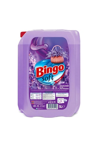Bingo Soft Çamaşır Yumuşatıcısı Lavanta 5 L