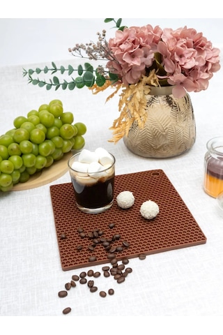 Arrıchi Sıcak Yemekler İçin Mutfak Silikon Standı 228362810 Kahverengi