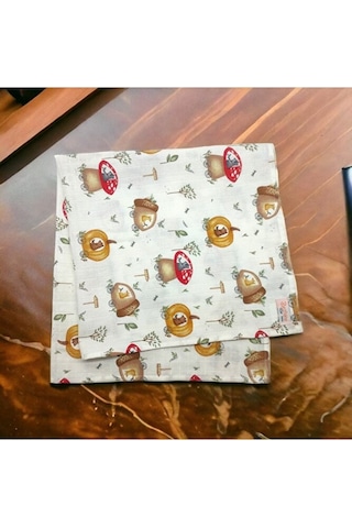 Çok Amaçlı Bebek Müslin Bezi Battaniye 75 CM x 75 CM
