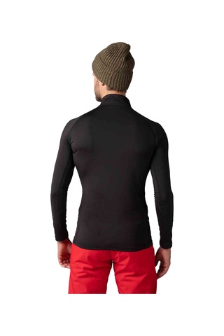 Rossıgnol Rossignol Classique 12 Zip Erkek Siyah İçlik Üst Blk