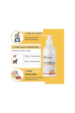 Kedi Ve Köpek Omega 3 Somon Yağı 150 Ml Deri Ve Tüy Sağlığı Destekleyici Balık Yağı