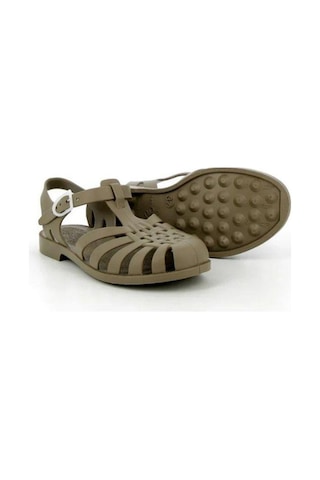 Meduse Sunmif Mat Blanc - Mat Haki Kadın Sandalet-7987 Mat Haki