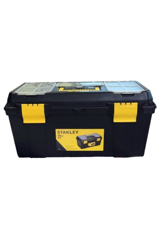 Stanley 1-71-947 22" Plastik Kilitli Eko Seri Takım Çantası Siyah Kapak