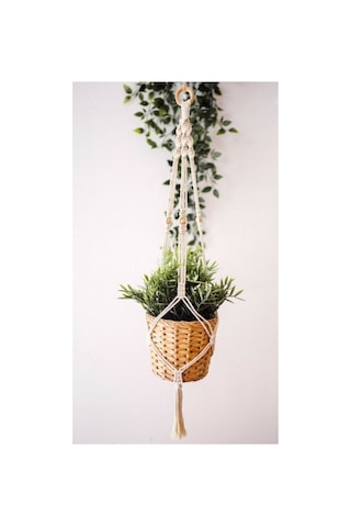 Himuraya Saksılık Saksılık Bahçe Balkon Salon Krem