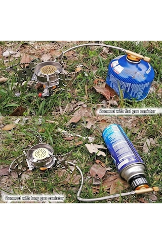 Ganzhoushop Soba Rüzgar Ocak Kamp Geçirmez Gaz Bölünmüş İx Çok Renkli