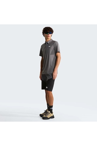 The North Face Tanken Erkek Polo T-shirt Nf0a2waz0uz1 Gri