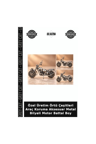 Özel Üretim Örtü Çeşitleri Araç Koruma Aksesuar Metal Bilyeli Motor Battal Boy