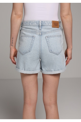 Colin's Colins Mom Fit Yüksel Bel Düz Kadın Bleach İndigo Denim Jean Şort Cl1081445 Q1.v1 Dn45072