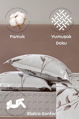 Lavella Yastık Kılıfı Koleksiyonu 2 Parça - Uykuya Açılan Çiçekli Kapı 50x70/ Asorti-1