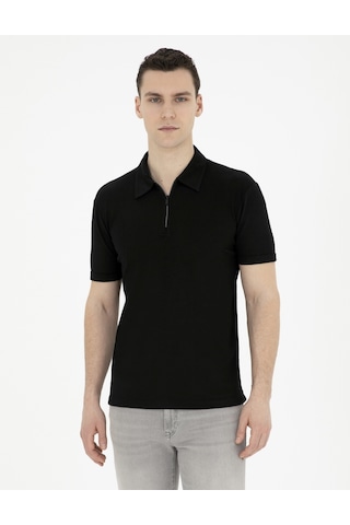 Pierre Cardin Erkek Siyah Tişört 50288915-vr046 Siyah
