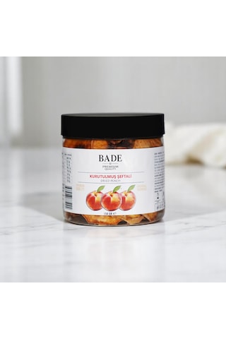 Şeftali Kuru Meyve Cipsi - Şekersiz Katkısız Doğal Sağlıklı Atıştırmalık 150 Gr. 150 G