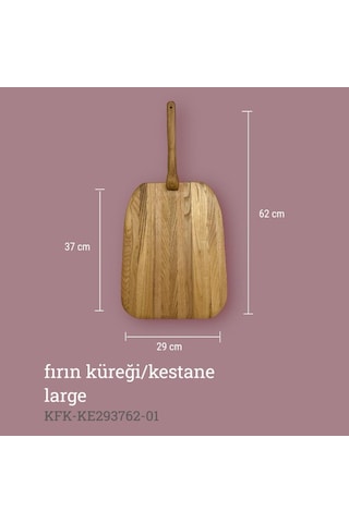 Kaf Ahşap Fırın Küreği Large