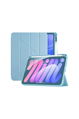 Apple Uyumlu iPad Air 11inç M2 2024 Kılıf Kalem Şarj Bölmeli Case A2902 A2903 A2904 Kılıf