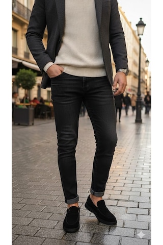 Pierre Cardin Pier Cardin 14905 Hakiki Deri Günlük Erkek Ayakkabı Siyah Siyah
