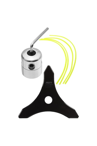 Swazer Tırpan Kesici Başlık 3 Bıçaklı Testere Bıçak Ve Örümcek Mi