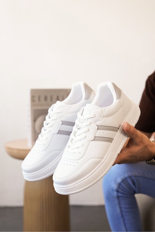 Daxors D0163 Günlük Ortopedik Erkek Sneaker Spor Ayakkabı Gri