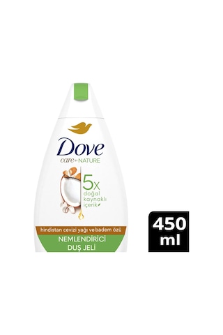 Dove Hindistan Cevizi Yağı ve Badem Özü Duş Jeli 450 ML