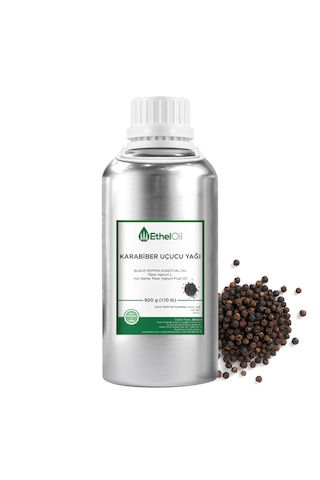 Karabiber Uçucu Yağı - 500 Gr - %100 Saf Ve Doğal Uçucu Yağ 500 G