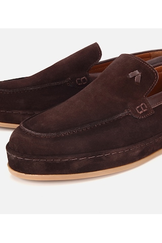 Hotiç Erkek Süet Deri Kahverengi Yüksek Tabanlı Günlük Loafer 02ayh319720a480 02ayh319720a480