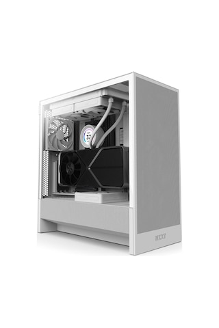 Nzxt H5 Flow 2024 CC-H52FW-01 2 Fanlı Atx Beyaz Bilgisayar Kasası