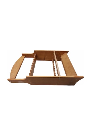 CİFT TARAFLI 20 Lİ AHŞAP KORUYUCU VERNİKLİ KAMIŞ STANDI 1,20MM