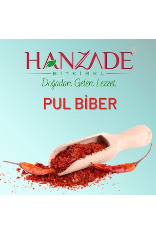 Hanzade Bitkisel Pul Biber Ekstra Çok Acı 500 G
