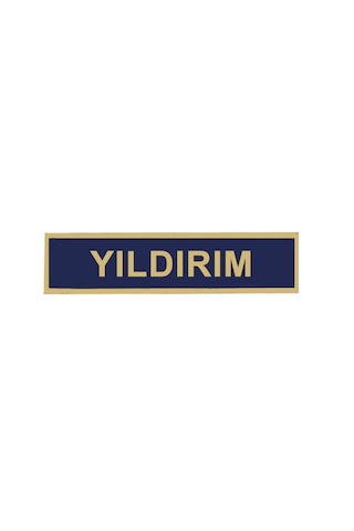 ''yıldırım'' Jandarma Asayiş Pvc İsimlik, , Cırtlı, 10 Cm X 2,5 Cm, Mevzuata Uygun Lacivert ''yıldırım'' Jandarma Asayiş Pvc İsimlik, , Cırtlı, 10 Cm X 2,5 Cm, Mevzuata Uygun Lacivert