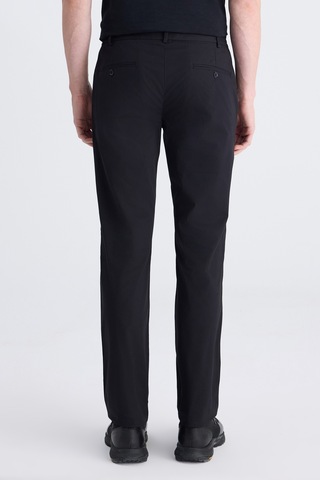 Twn Slim Fit Siyah Düz Pamuklu Jogger Pantolon 4ec03s2263452 001
