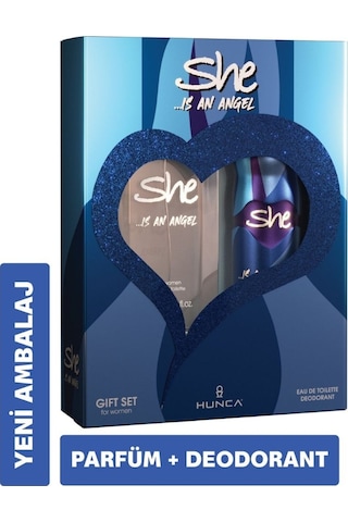 She Is An Angel Kadın Parfüm EDT 50 ML + Deodorant 150 ML