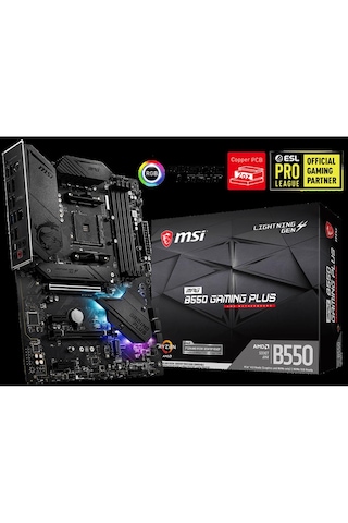 Msı Mpg B550 Gamıng Plus Ddr4 4400 Oc Mhz Atx Am4-44270