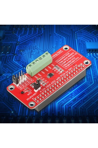 Ximistore9 Raspberry Pi 3/2/b+ İçin 16-bit Hassasiyetli Ads1115 Adc Dönüştürücü Modülü - I2c Arayüzlü 4 Kanal Analog-dijital Çevirici