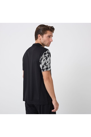 Siyah Joma Erkek Futbol Polo T-shirt Premium 9212326 Siyah