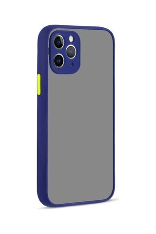 Apple Uyumlu iPhone 11 Pro Kılıf Zore Hux Kapak Lacivert