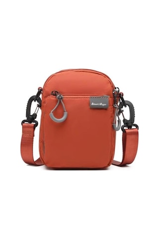 Whitetiger Smart Bags 53347 Uniseks Mini Çapraz Çanta Kremit Kiremit