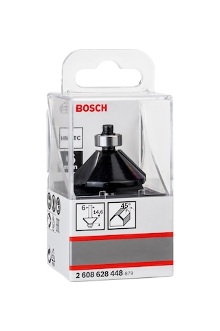 Bosch 6mm Şaftlı Pah Kırma Freze Ucu 6 34,9 56 2608628448