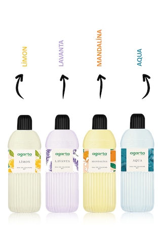 Agarta 80 Derece Lavanta Kolonyası Pet Şişe 400 ML