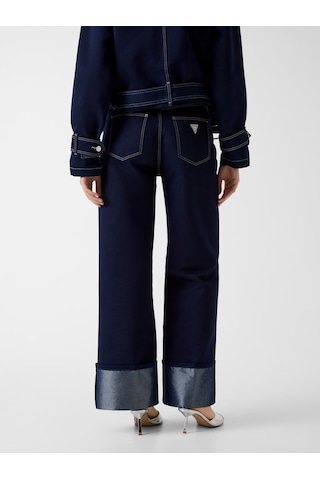 Guess Roll Regular Fit Kadın Jean Pantolon W6ra3gd6911 İndigo