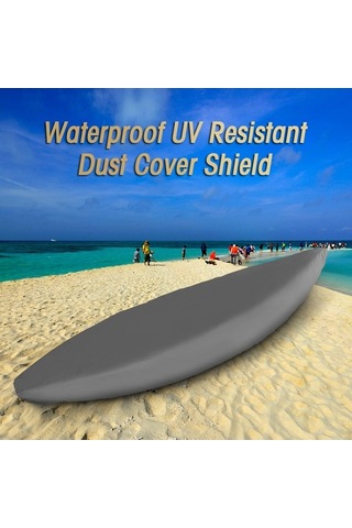 Flybuy Uv Tekne Su Profesyonel Kılıfı Kayak Kano Gri Geçirmez Evrensel Lo